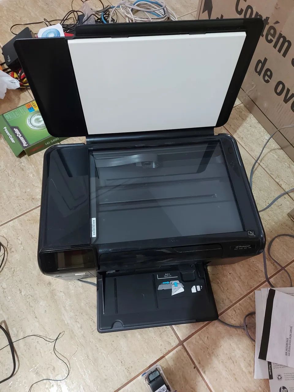 Impressora HP Photosmart (para concerto ou uso de peças) - Foto 3