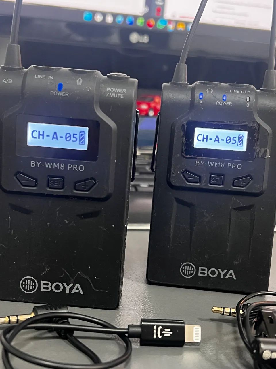 Microfone sem fio Boya iPhone - Aceito trocas  - Foto 3