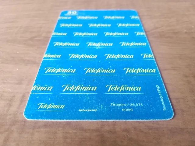 Cartão Telefônica Edição Baralho Dois de Copas Incrível!!! - Foto 4