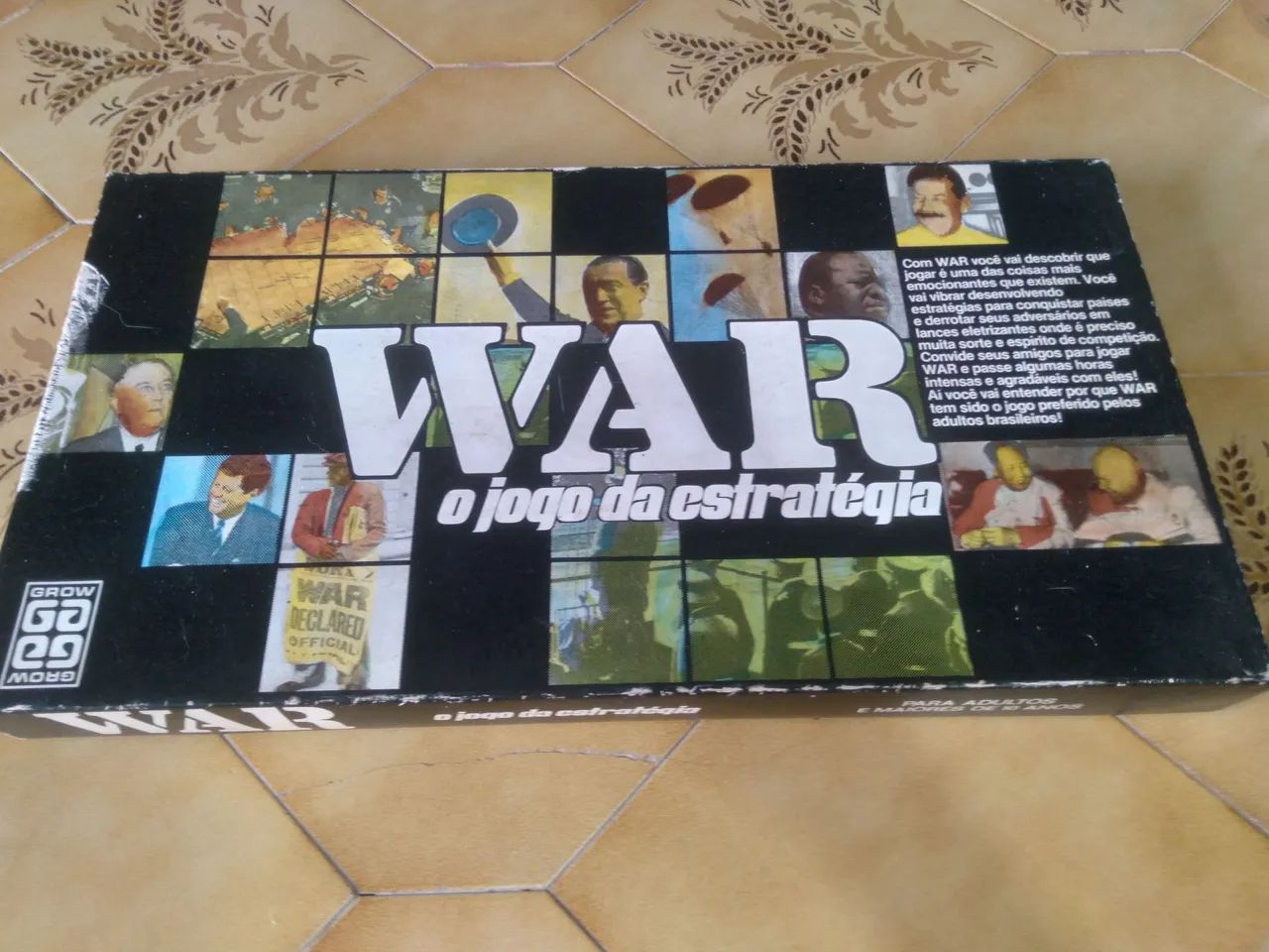 Jogo de Tabuleiro War - Edição Clássica