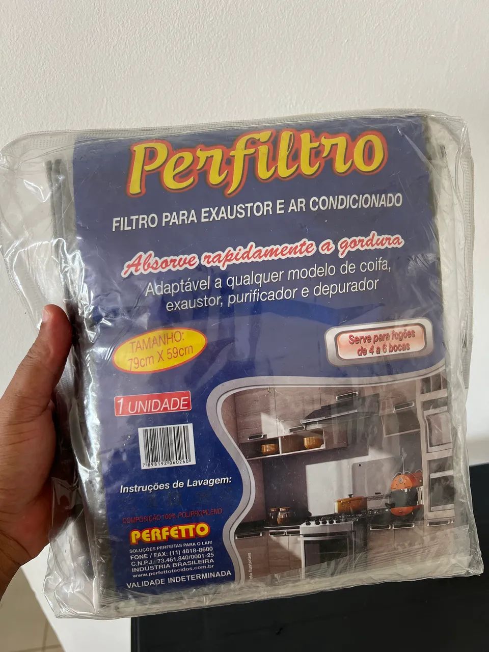 Filtro Para Exaustor 