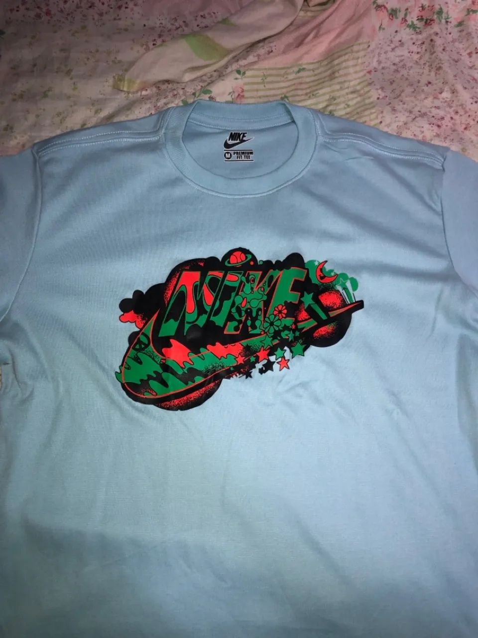 Camiseta Nike Estampada - Tamanho M - Foto 2