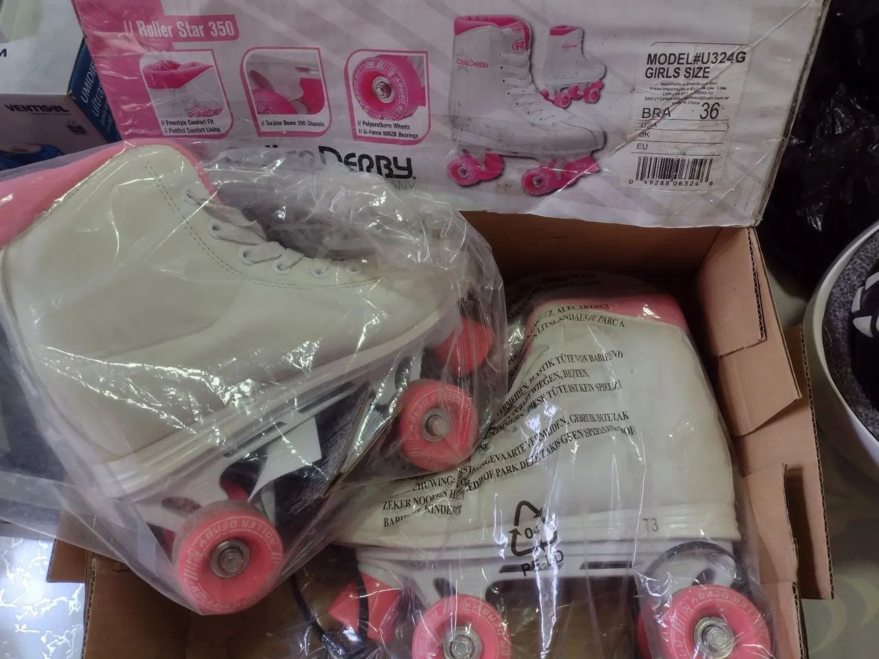 Patins e capacete para criança - Foto 2