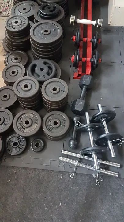 Alteres, barras e anilhas - Foto 2