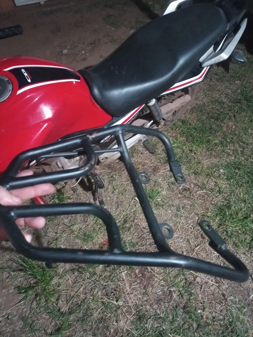 Bagageiro para moto