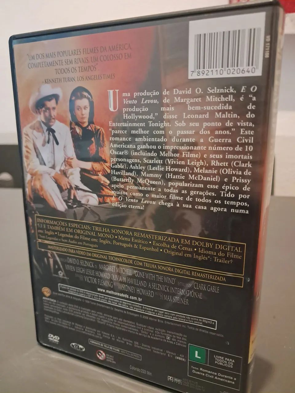 DVD "E O Vento Levou" Filme - Foto 3
