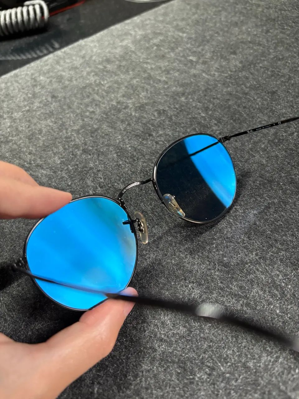 Ray-Ban 3447N Round Metal 002/71 - Foto 3