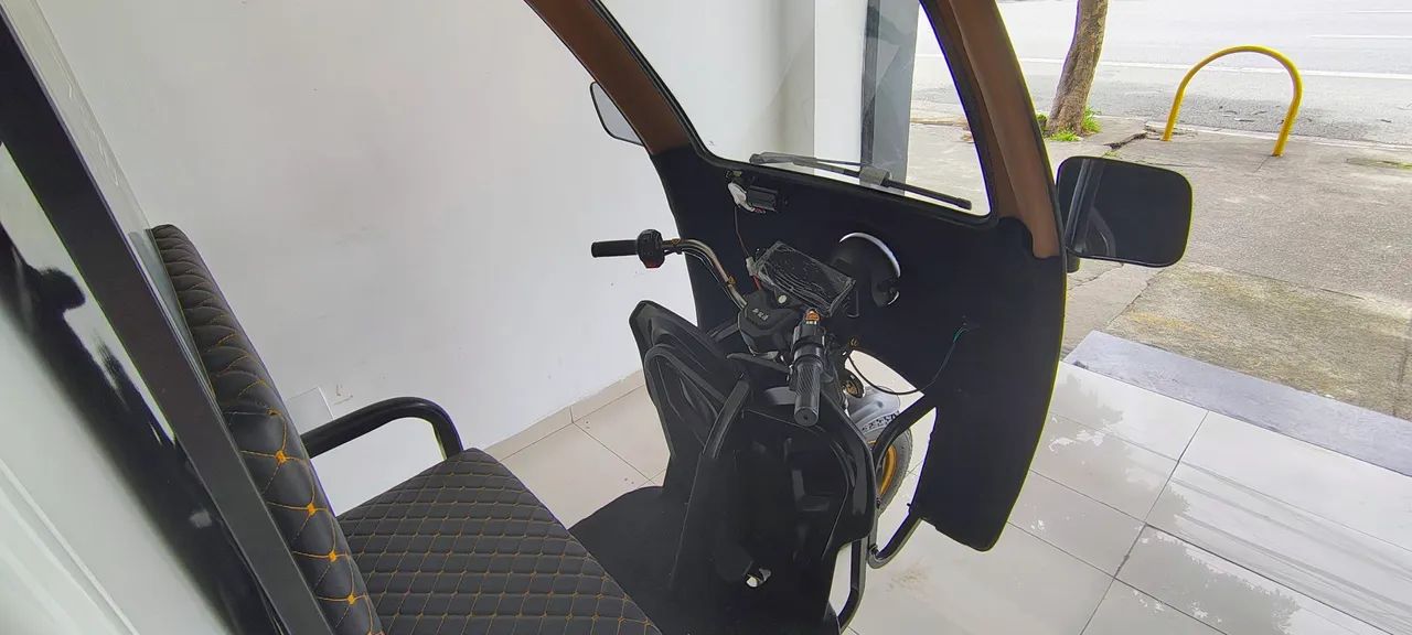 Tuk Tuk  elétrica com. Baú  - Foto 4