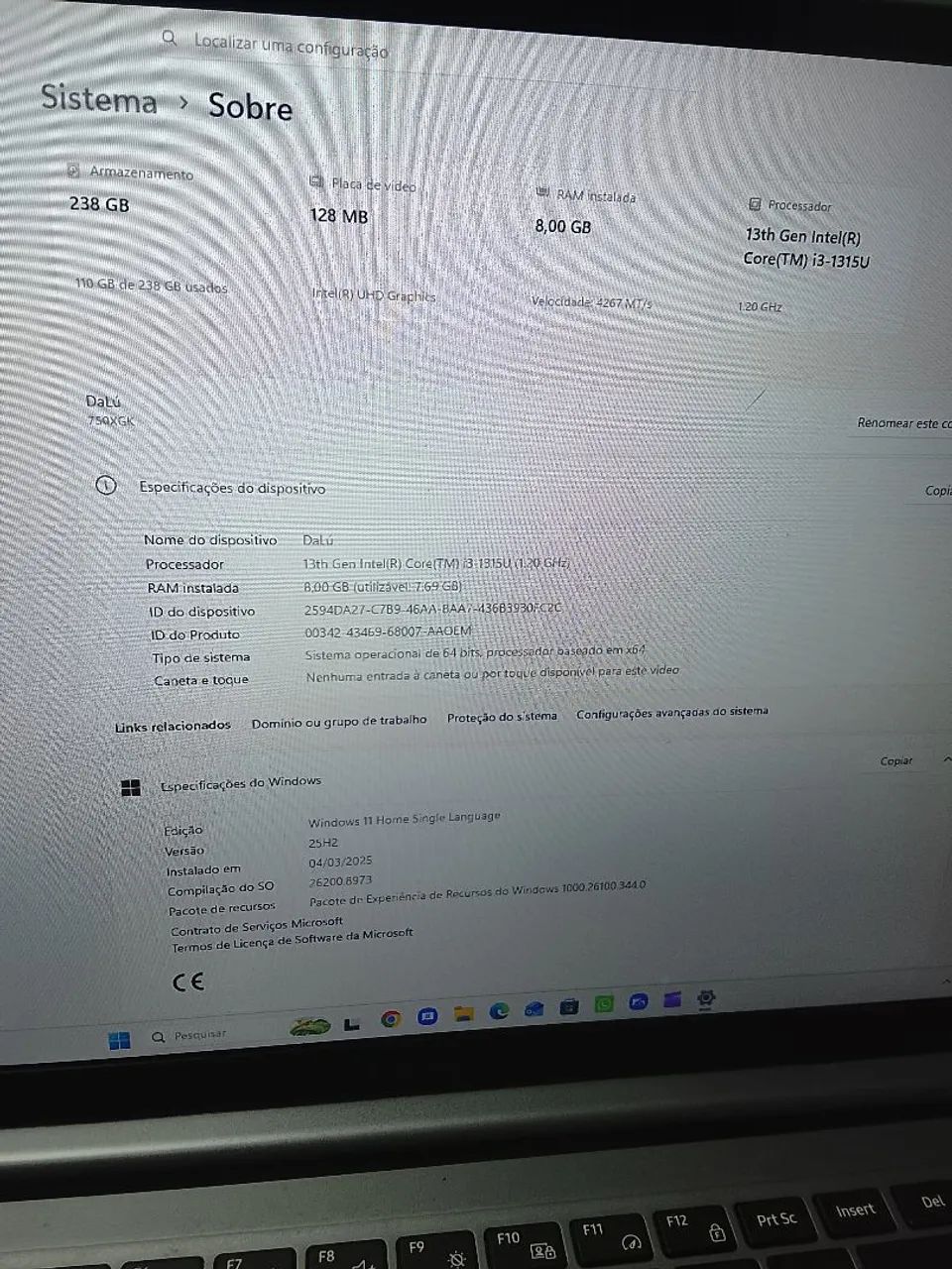Notebook Samsung book 4 Intel i3  - Foto 2