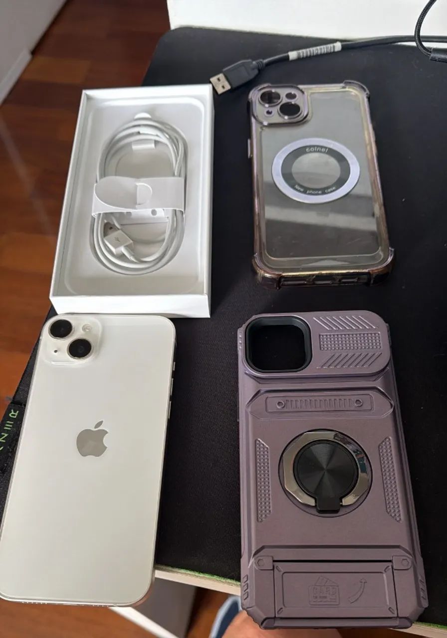 Iphone 14 Plus 128 Gb com acessorios e bateria 85% excelente estado  - Foto 3