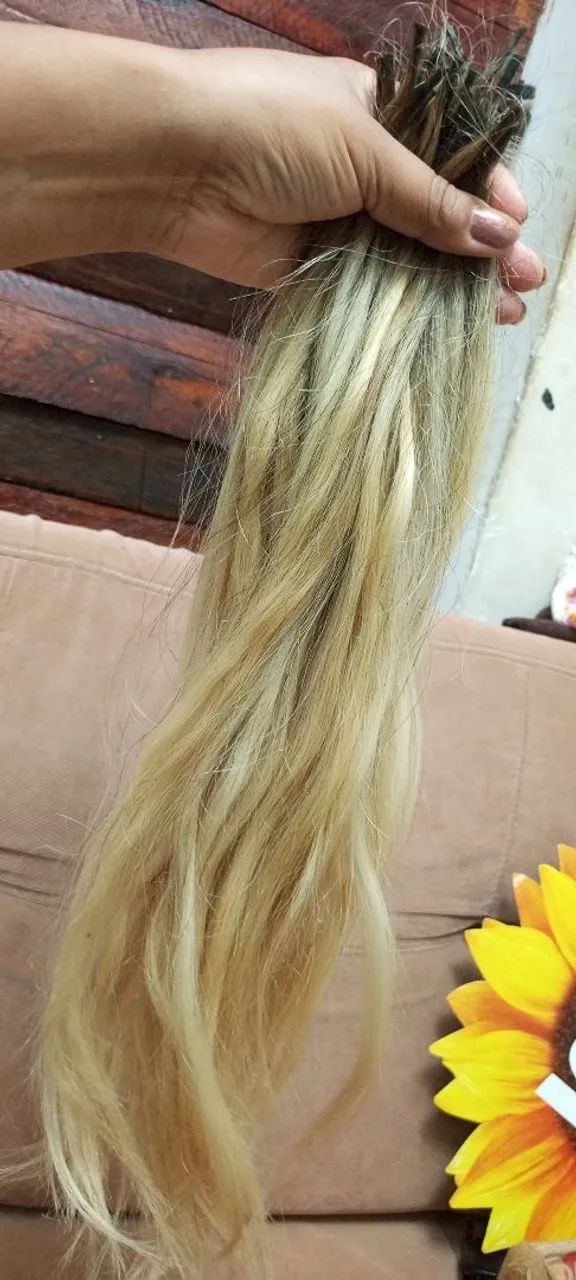 Cabelo loiro humano  - Foto 2