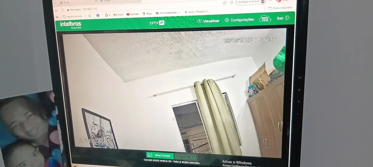 Vendo câmera intelbras IP - Foto 4