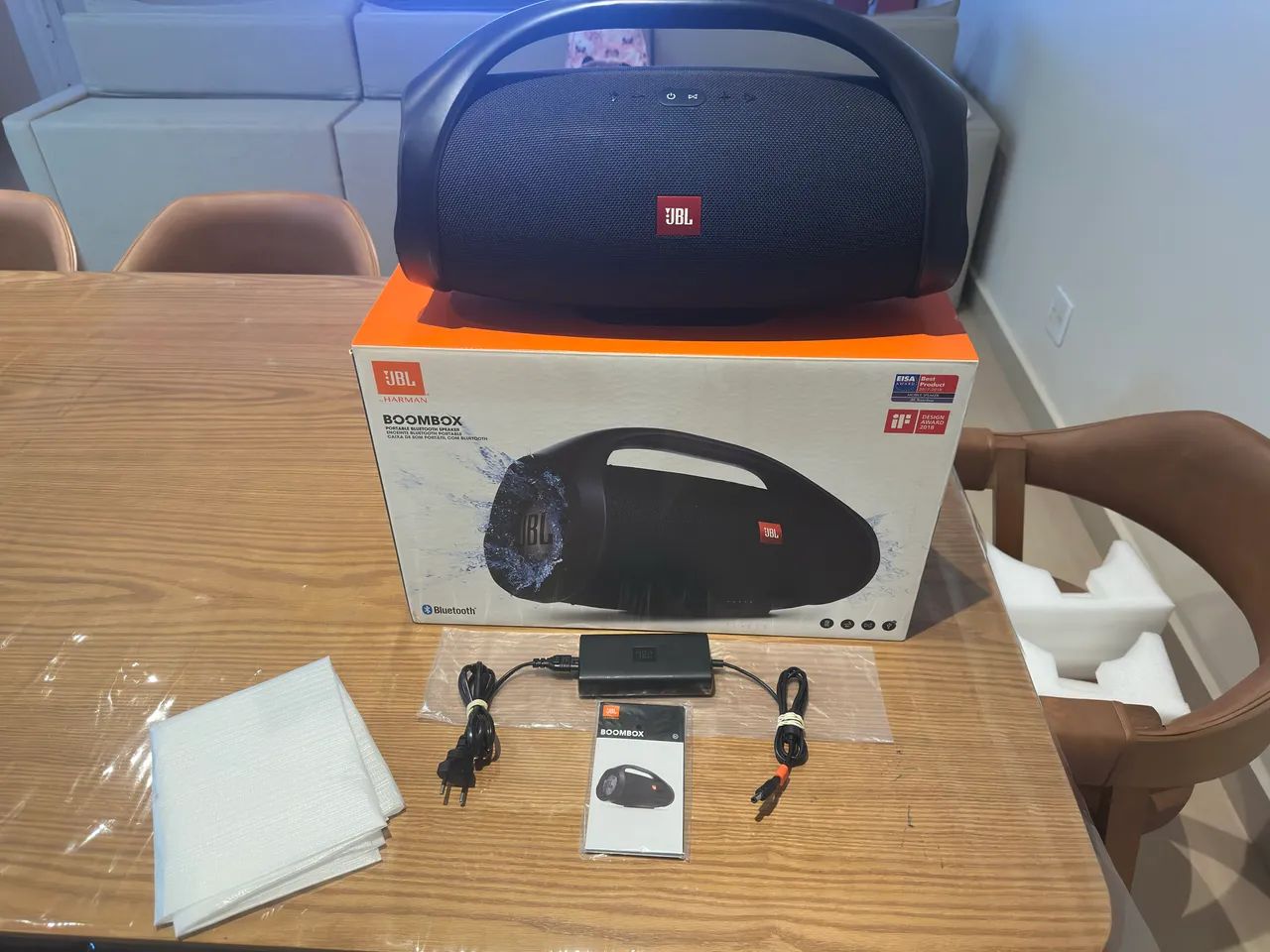 JBL Boombox 1ª Geração - Extremamente Conservada | Completa na Caixa