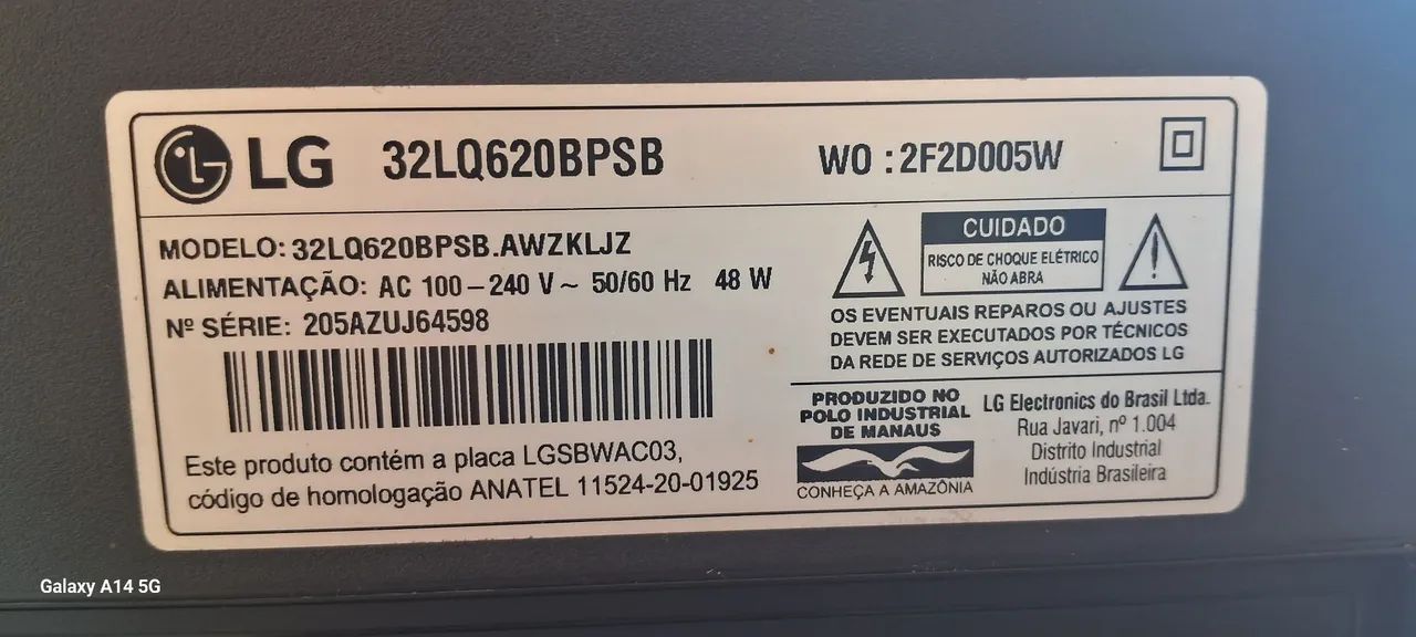 Smart TV LG 32 polegadas semi nova  - Foto 5