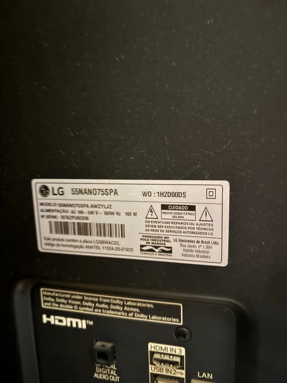 Smart TV LG UHD 4K de 50 polegadas - Foto 5