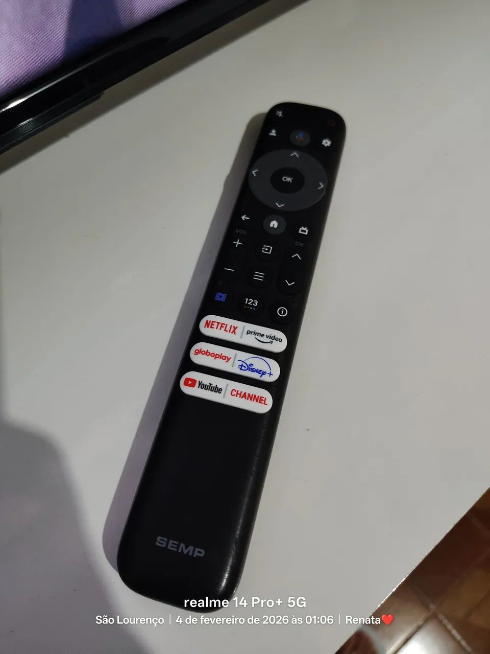 Smartv Semp 50 polegadas impecável  - Foto 4