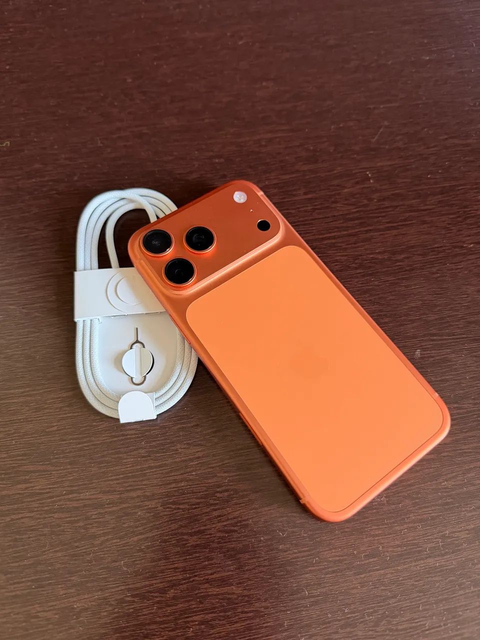 iPhone 17 Pro Max Laranja 256gb Novo