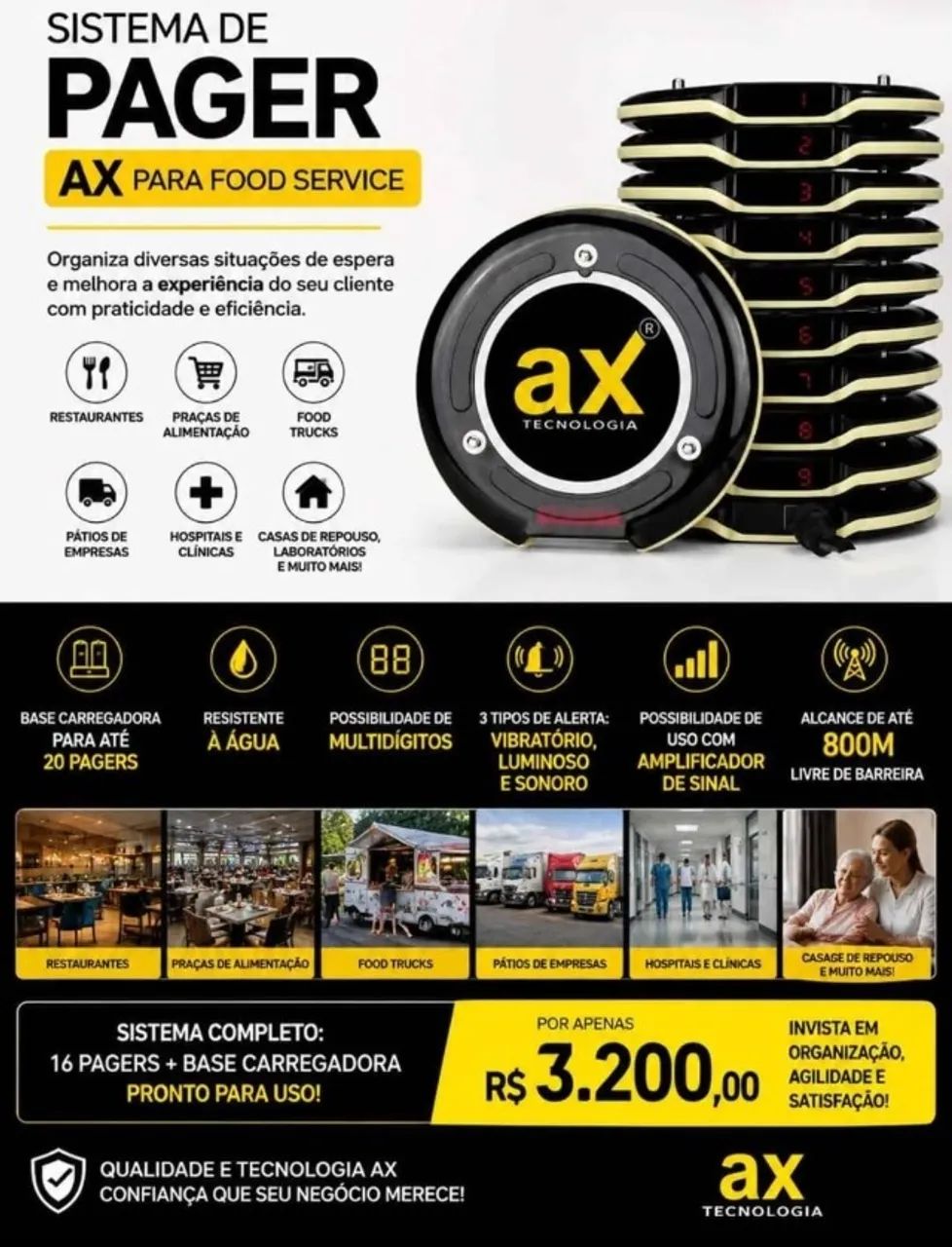 SISTEMA DE PAGER - AX