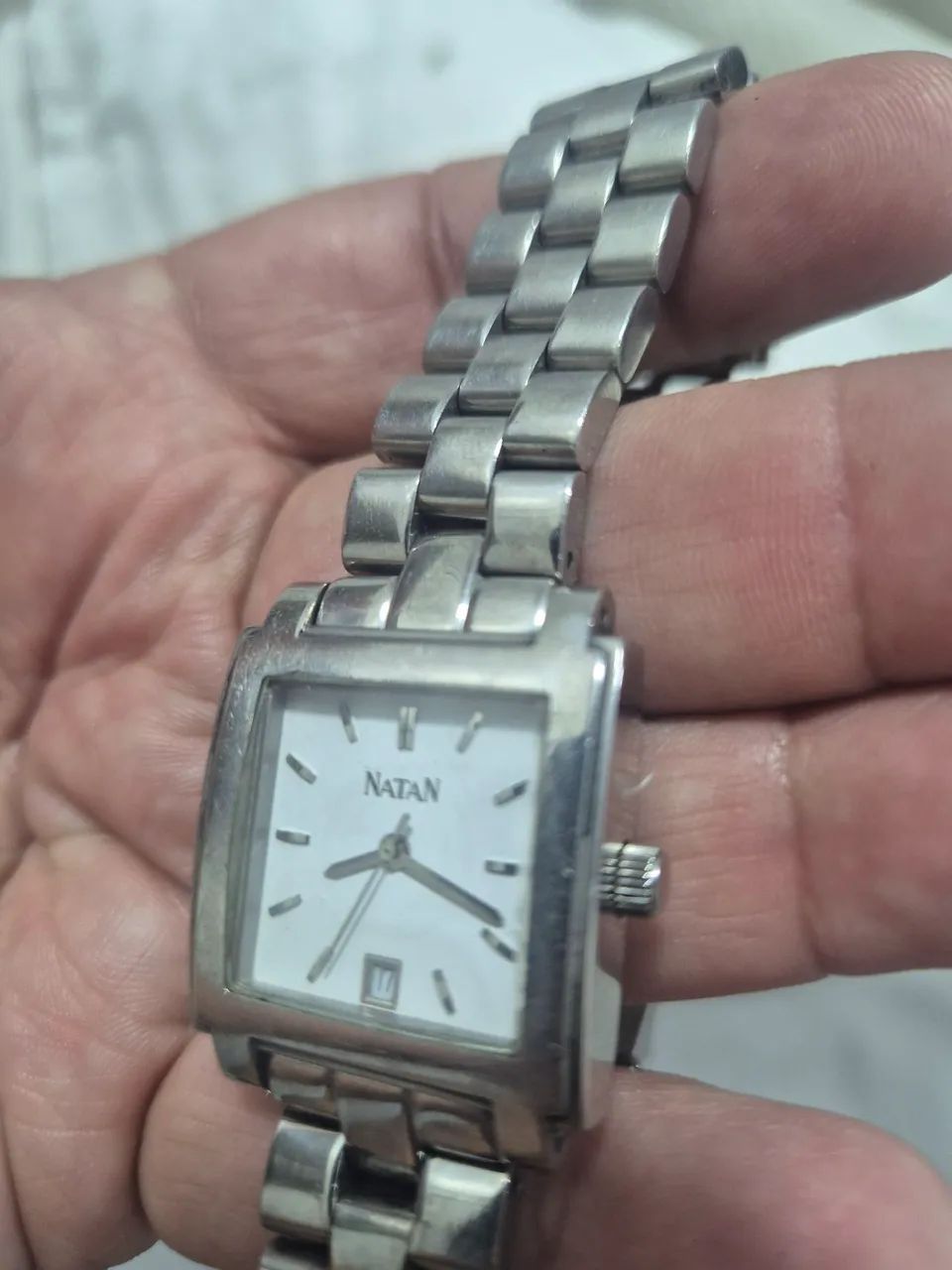 Relógio NATAN TANK  À QUARTZ  SUÍÇO  -   ÓTIMO ESTADO - Foto 3