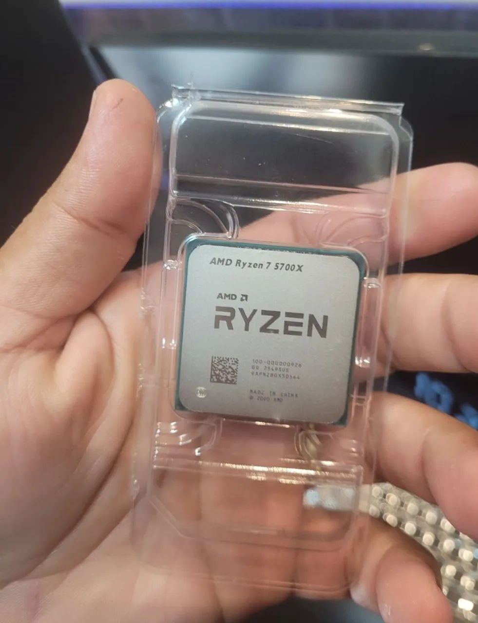 Processador AMD Ryzen 5700x  ESTADO DE ZERO ! Apenas Testado<br>