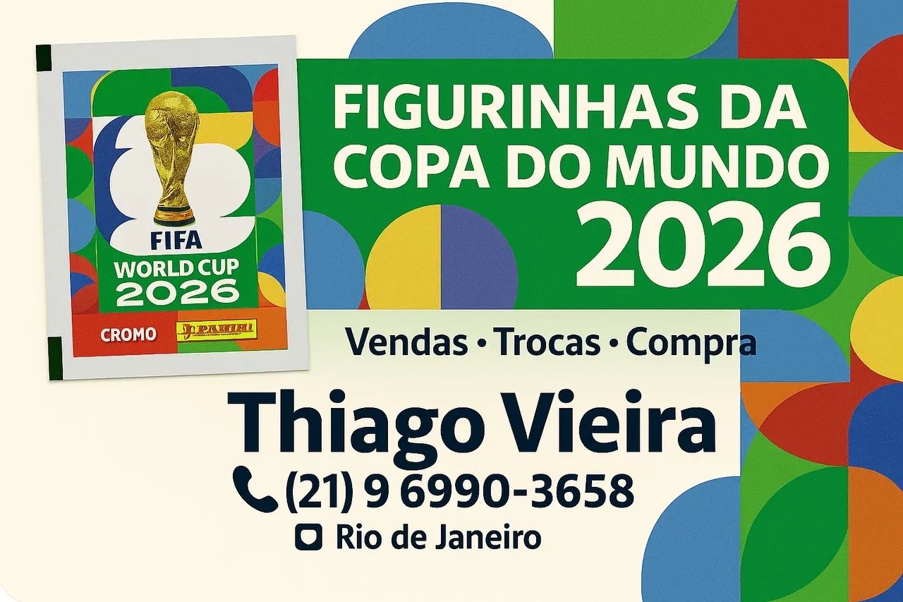 Figurinhas da Copa do Mundo 2026 - Foto 2