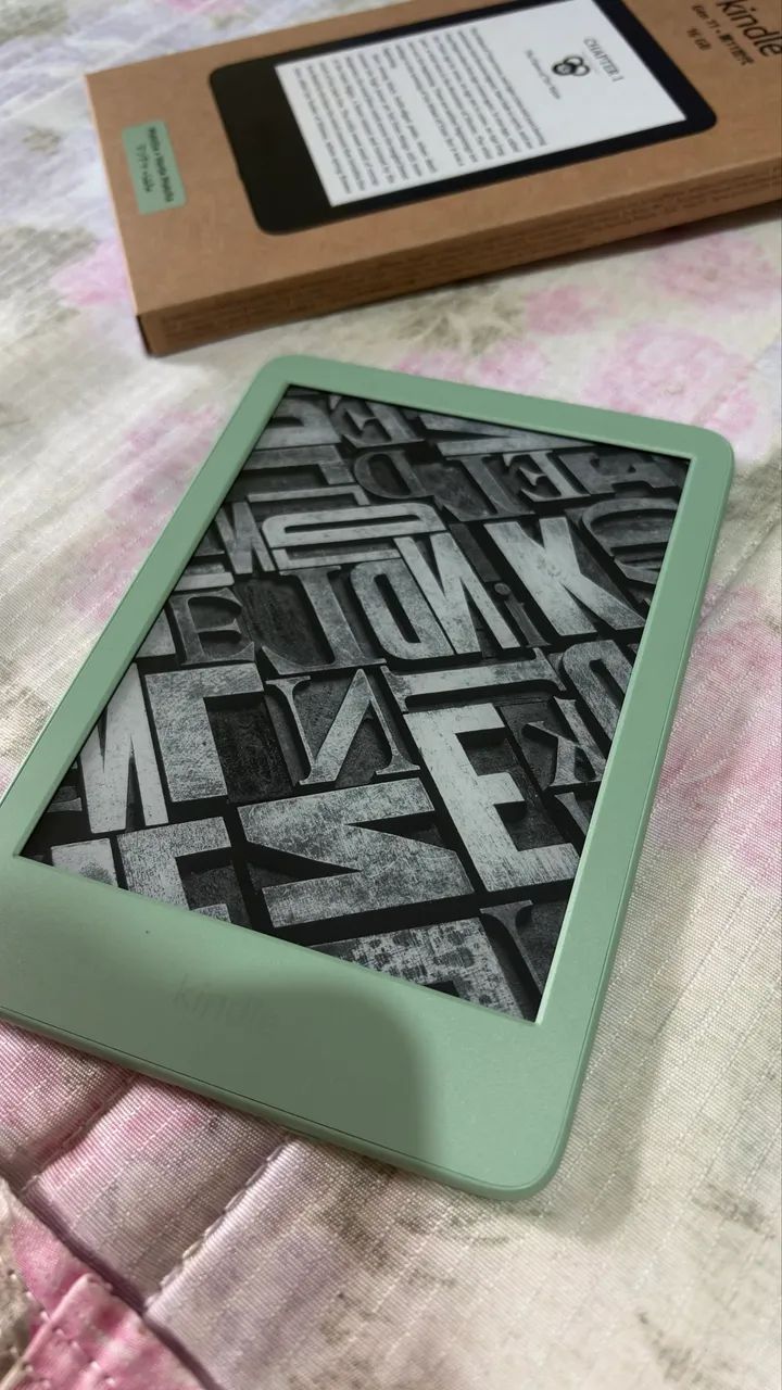 Vendo Kindle novo verde (16GB) 