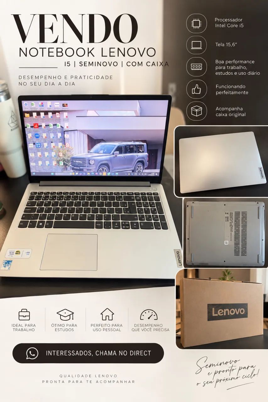 Notebook Lenovo I5