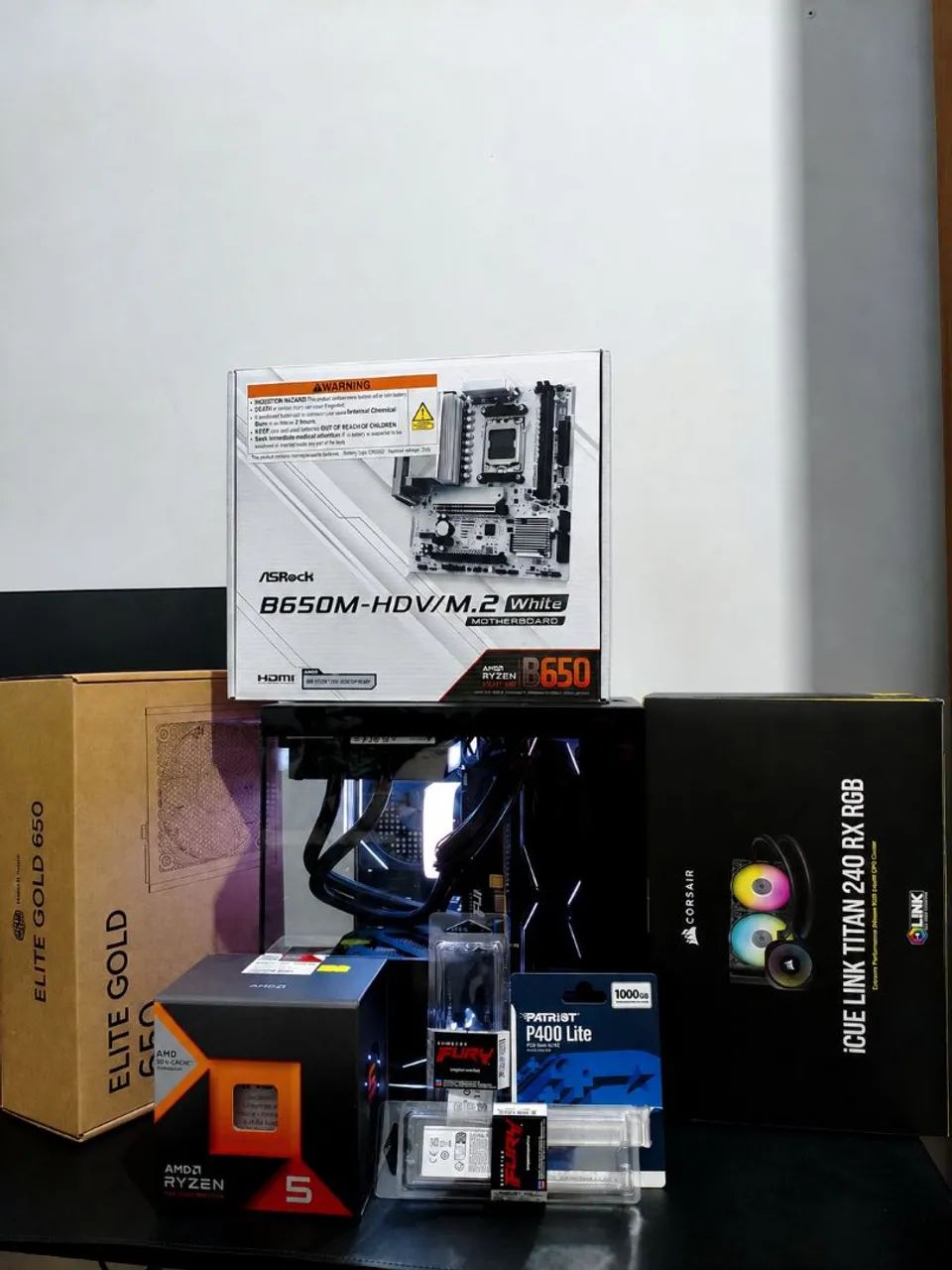 Pc Gamer R5 7600x3d | 32gb DDR5 | RX6650XT - Foto 3