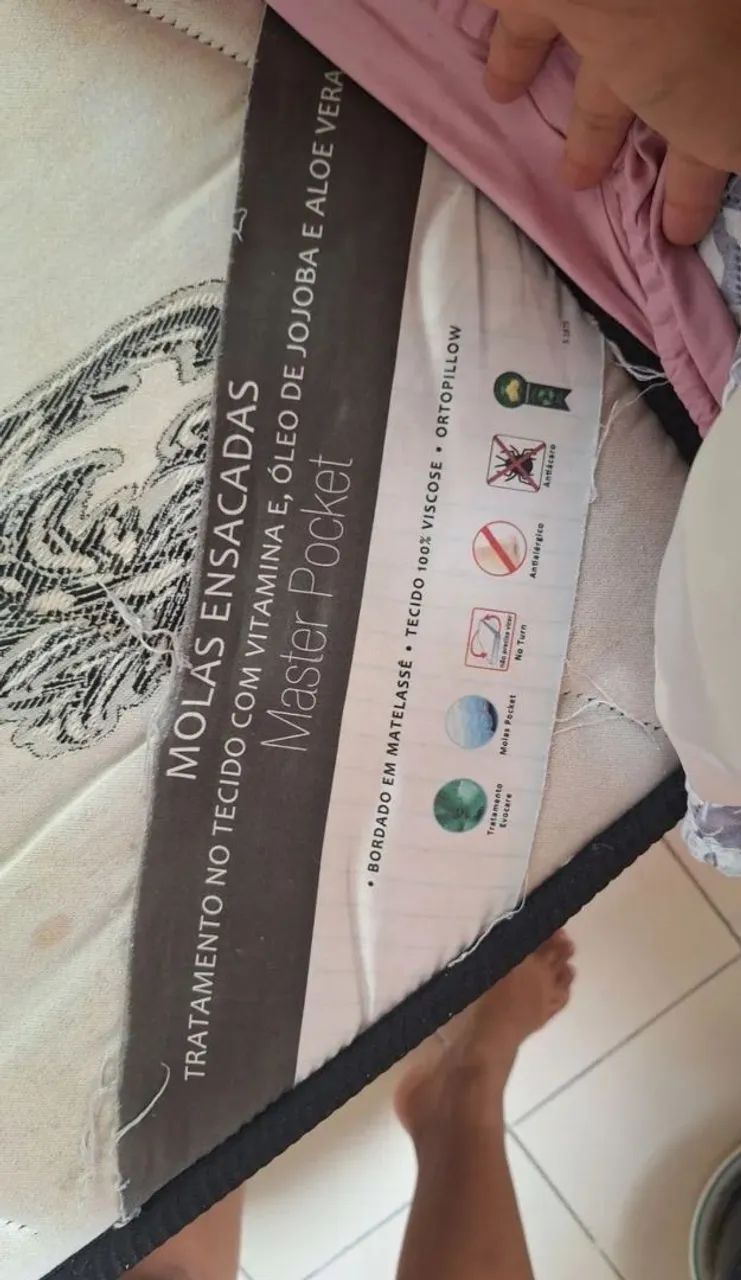 Vende-se colchão de solteiro - Foto 2