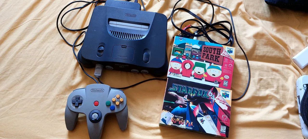 Nintendo 64 Completo Com JOGOS ORIGINAIS