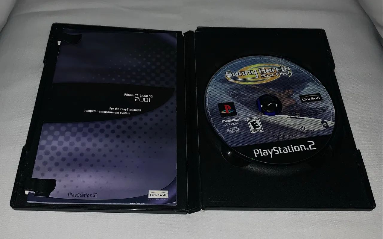 JOGO Sunny Garcia Surfing Playstation 2 original Mídia Roxa raro - Foto 2