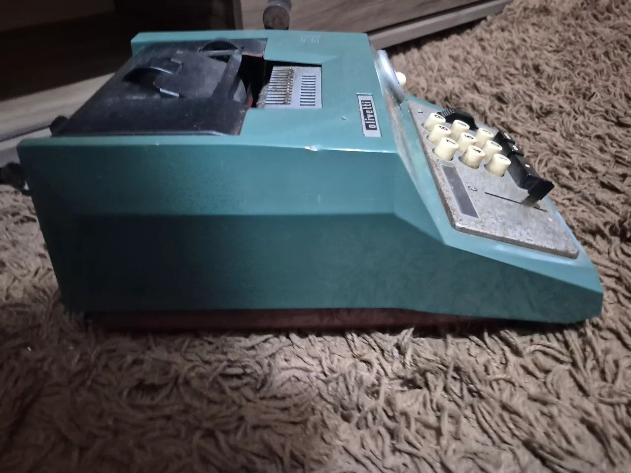 Maquina calculadora olivetti  antiga  - Foto 2