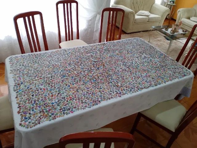 Vendo Quadro de Quebra-Cabeças com 3000 Peças - "Loja de Brinquedos" (com Moldura e Vidro) - Foto 2