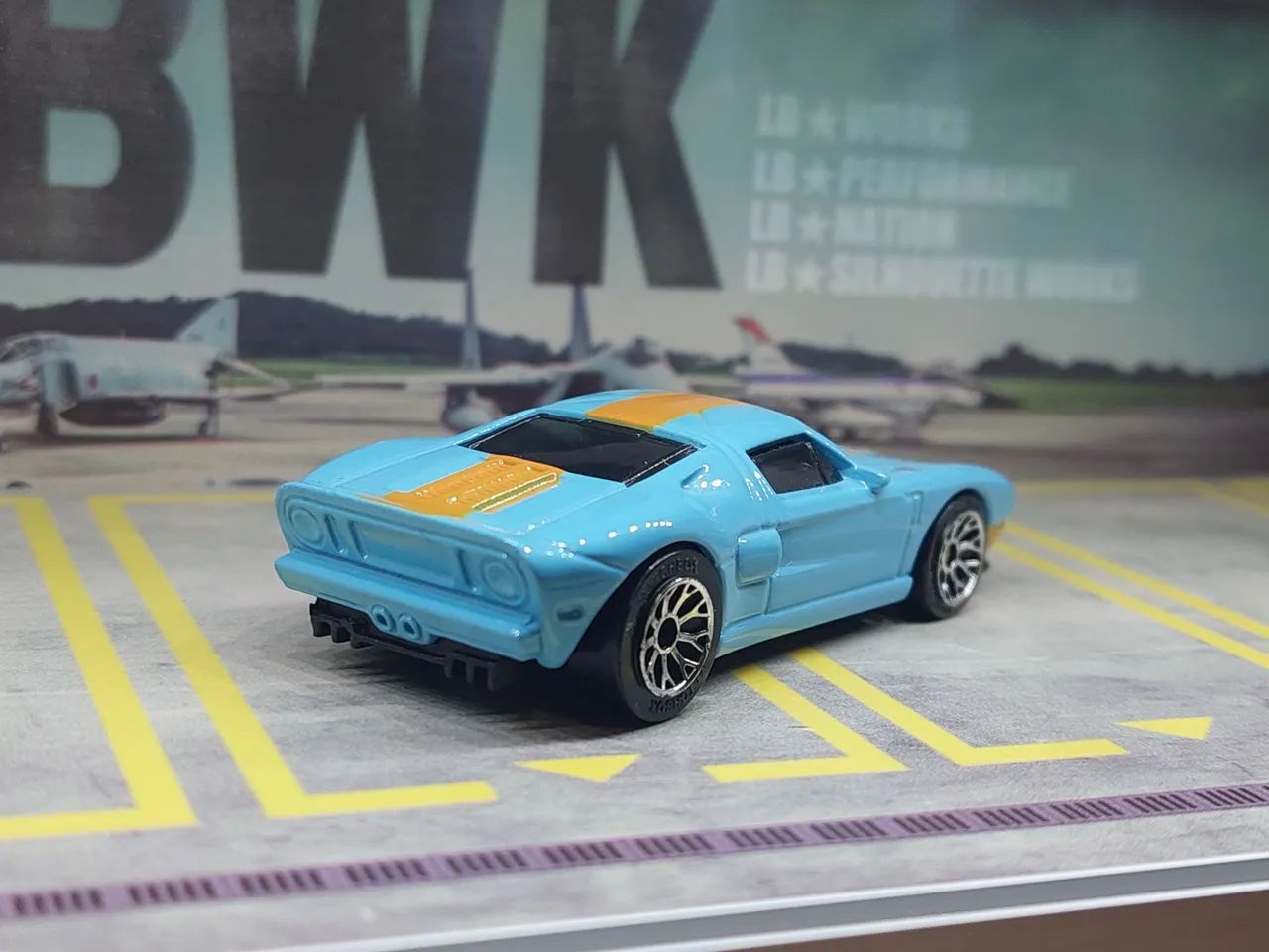 Matchbox Ford GT40 (Gulf) 1/64 - Foto 4