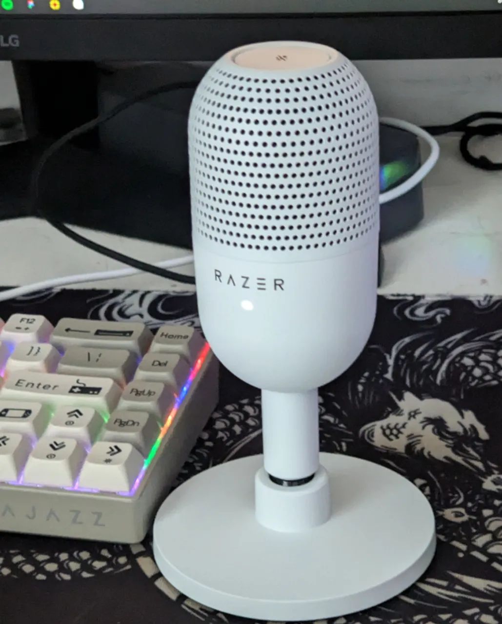 [NOVO] Microfone Razer Seiren v3 mini branco - Foto 2