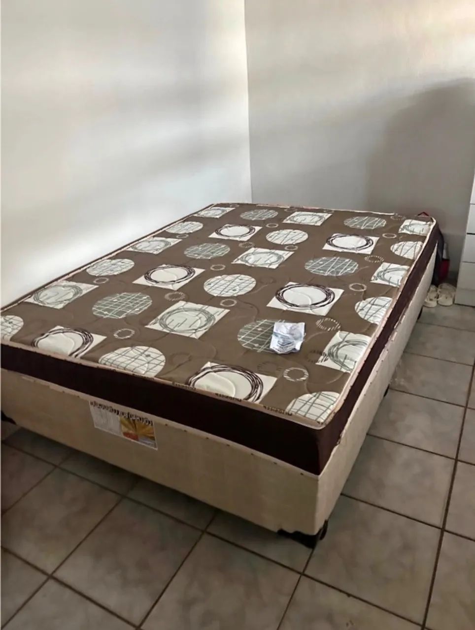 Cama box casal nova 