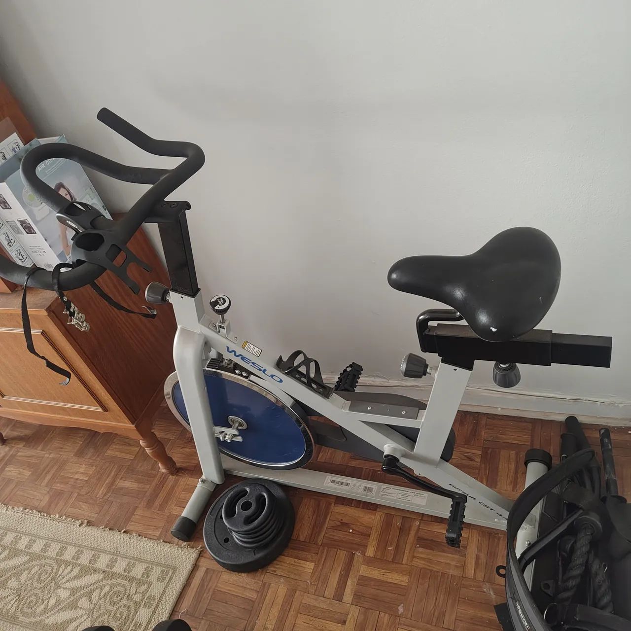 bicicleta spinning weslo praticamente nova - Foto 3