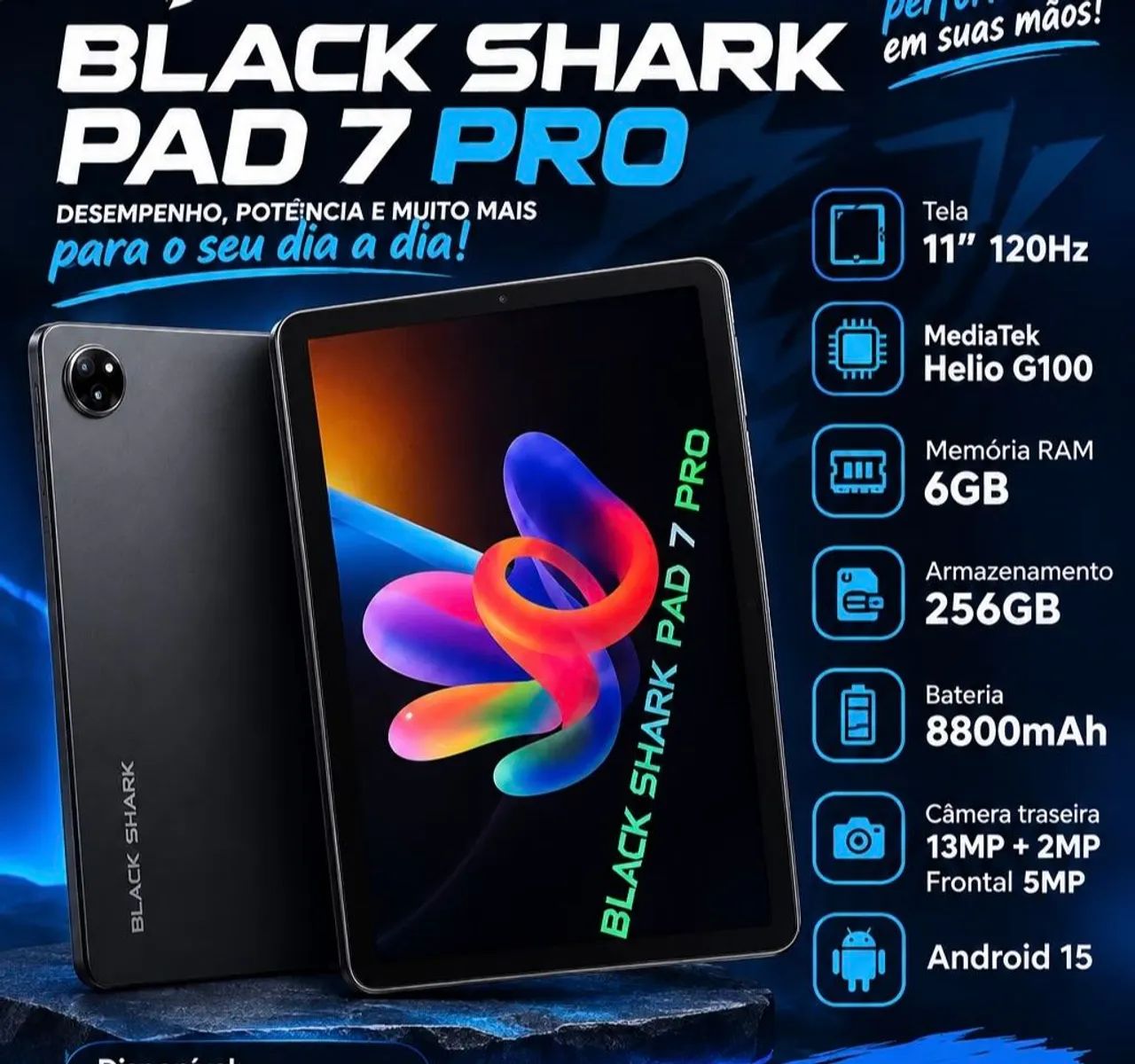 Black shark pad 7 pro