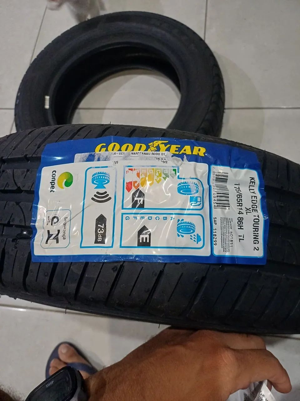 EXTRA PNEUS NOVOS SEM USO R14 goodyear - Foto 3
