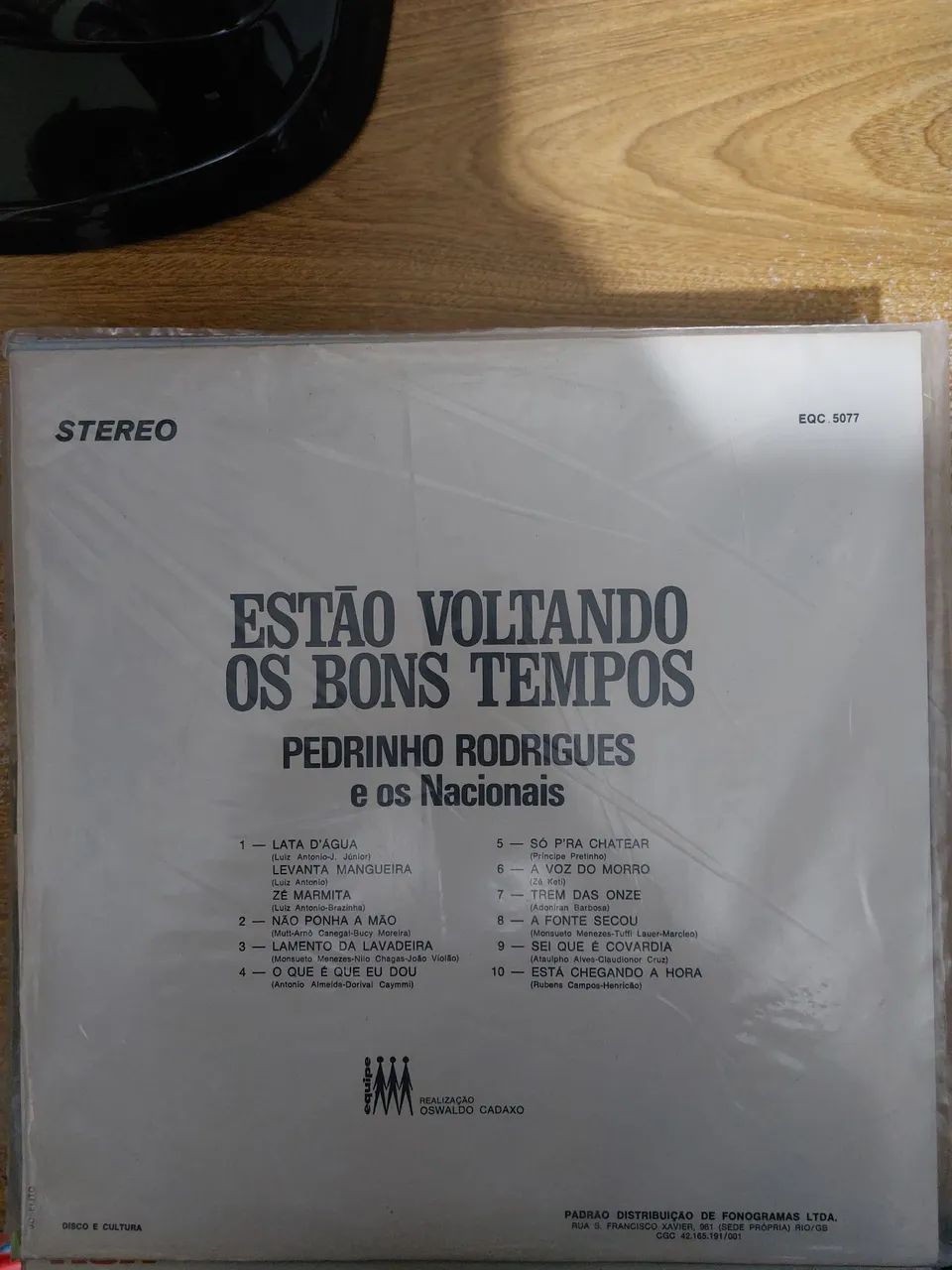Estão voltando os bons tempos - Pedrinho Rodrigues (1973) ( - Foto 2
