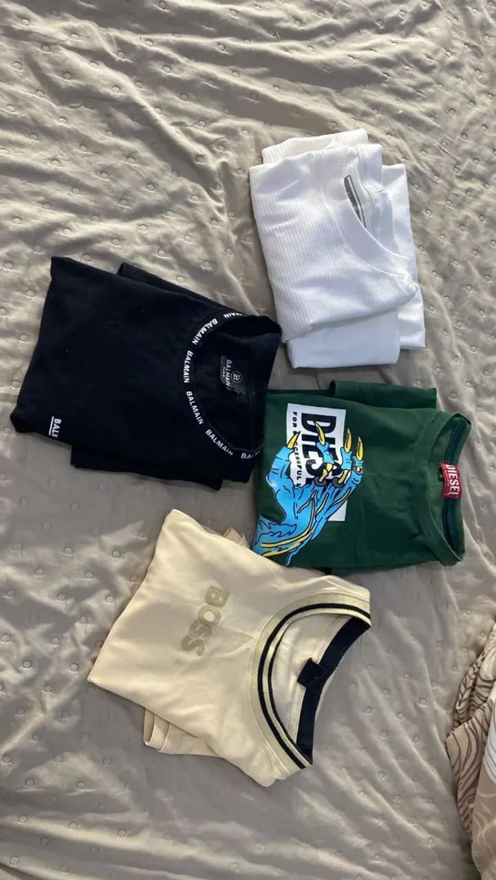Vendo 4 camisas por 85