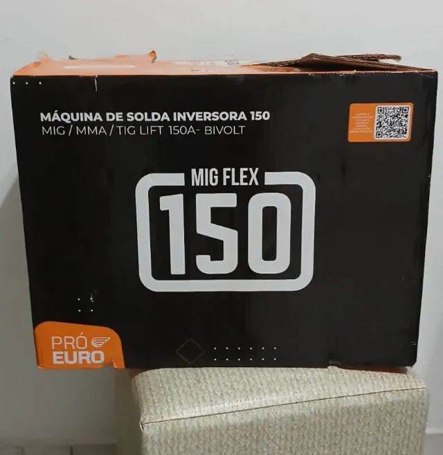 Máquina de Solda Inversora MIG FLEX 150 - Pró Euro