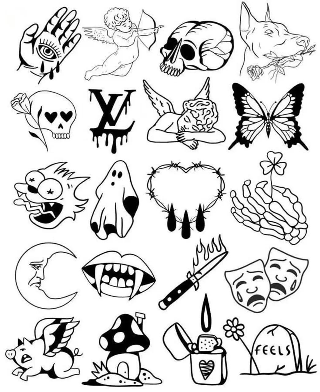 Tatuagem flash mini  - Foto 2
