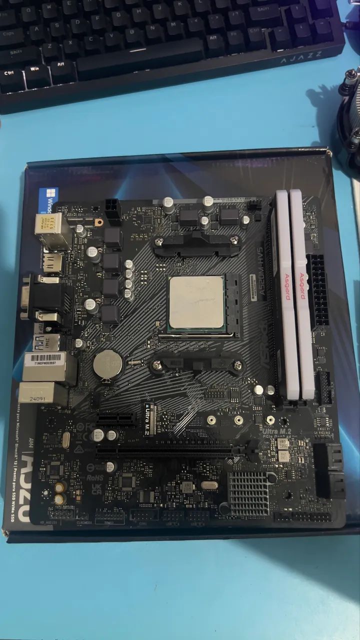 Placa Mãe A520m Asrock  - Foto 2