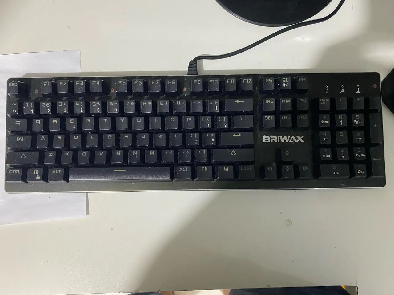 Teclado Briwax
