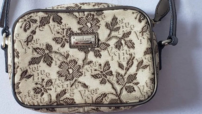 Bolsa Victor Hugo Original de couro - Foto 5