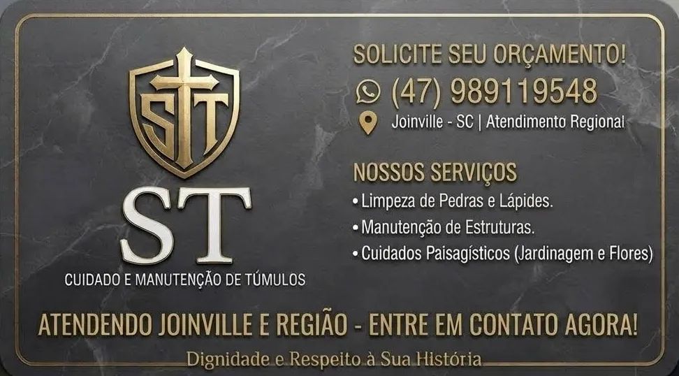 ST LIMPEZA E MANUTENÇÃO DE TÚMULOS 