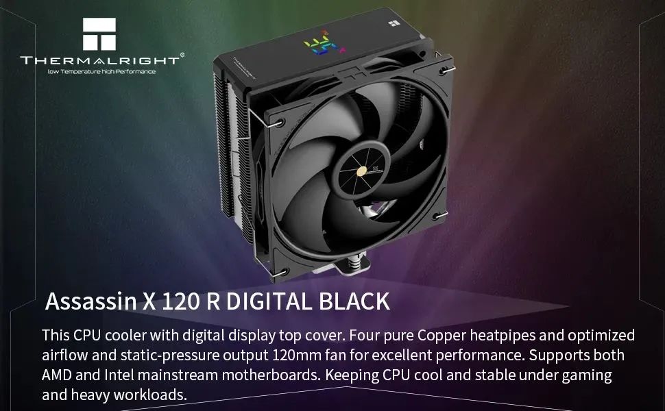Thermalright Assassin X 120 R DIGITAL - Novo - Foto 2