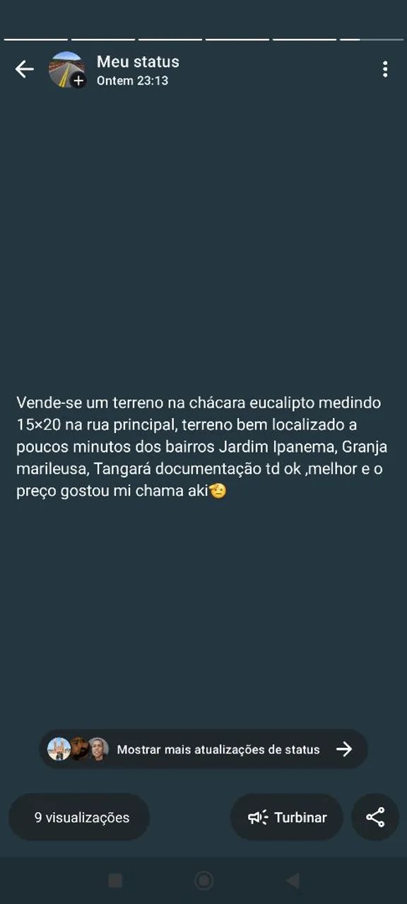 Vendo terreno 