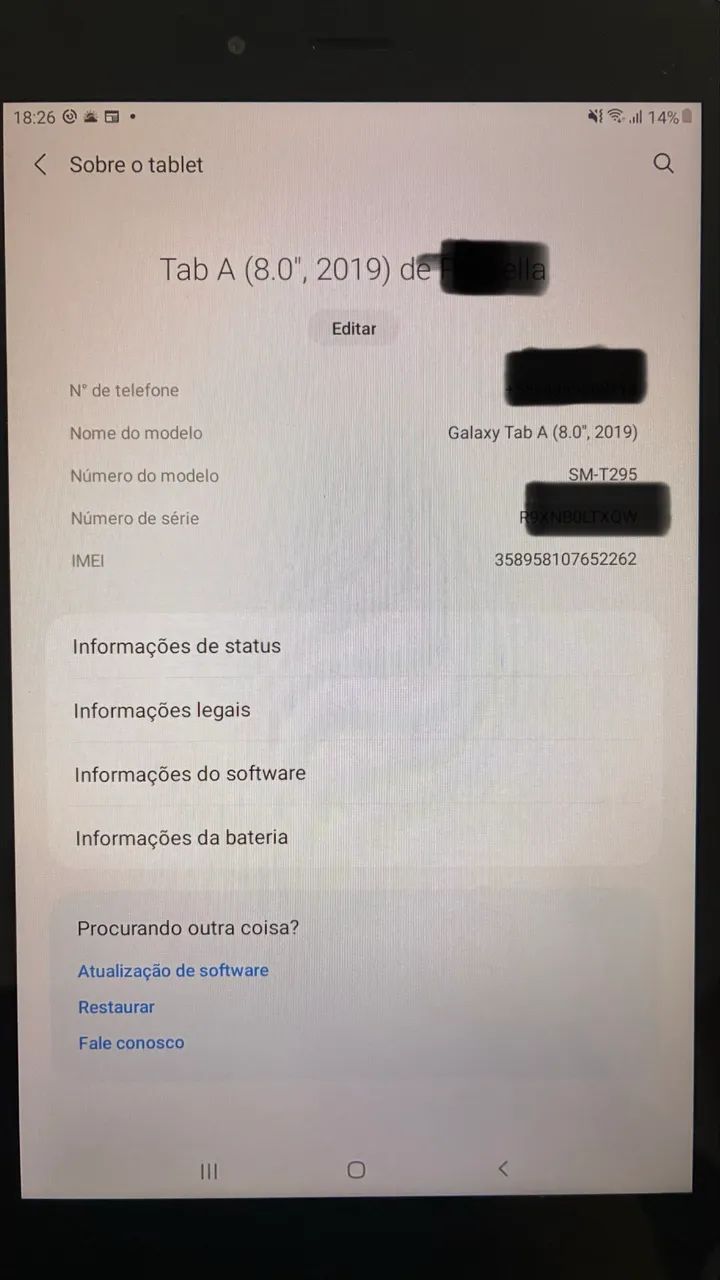 Samsung galaxy Tab A (8.0? 2019) semi novo - Foto 4